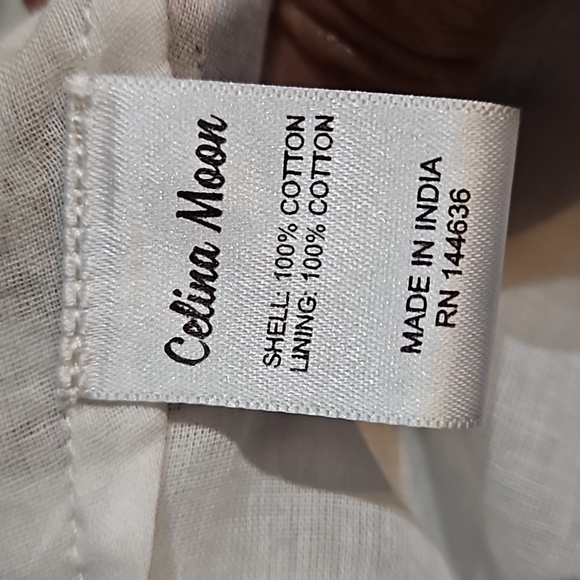 Celina Moon Tiered Ruffle Floral Print Mini Dress - Picture 5 of 5